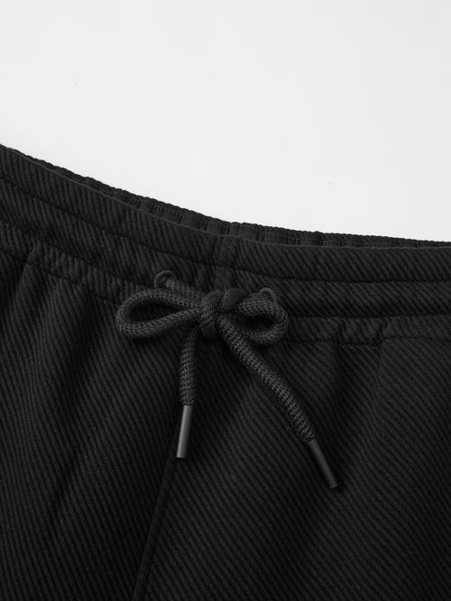 Pantalon de survêtement décontracté en sergé