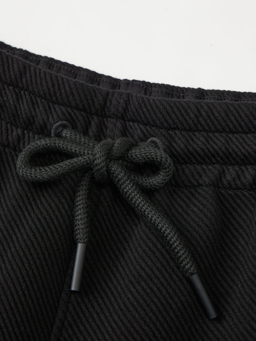 Pantalon de survêtement décontracté en sergé