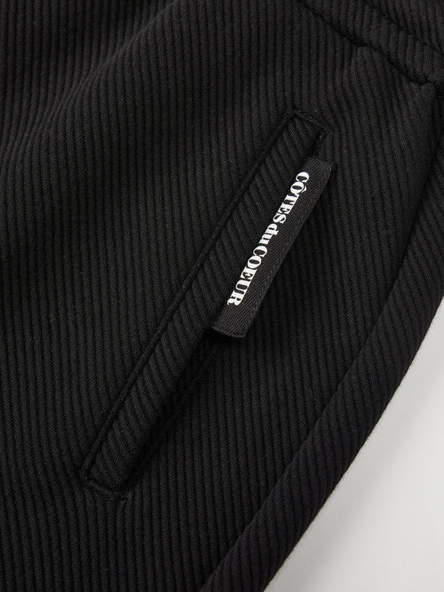 Pantalon de survêtement décontracté en sergé