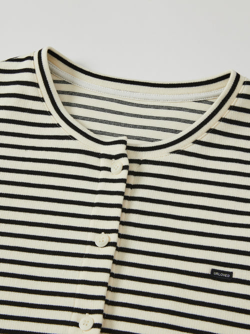 Veste rayée simple