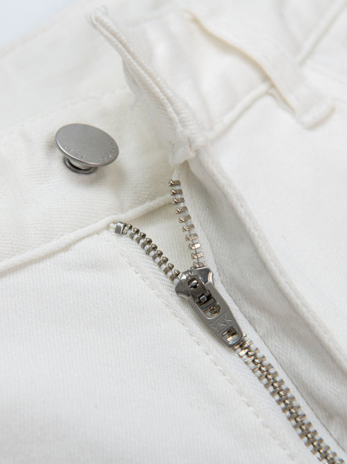 Minimalist White Jeans