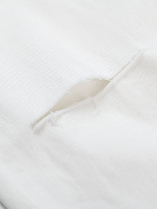 Minimalist White Jeans
