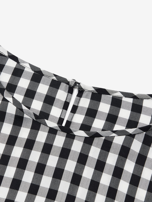 Costume-Tee à carreaux des années 80