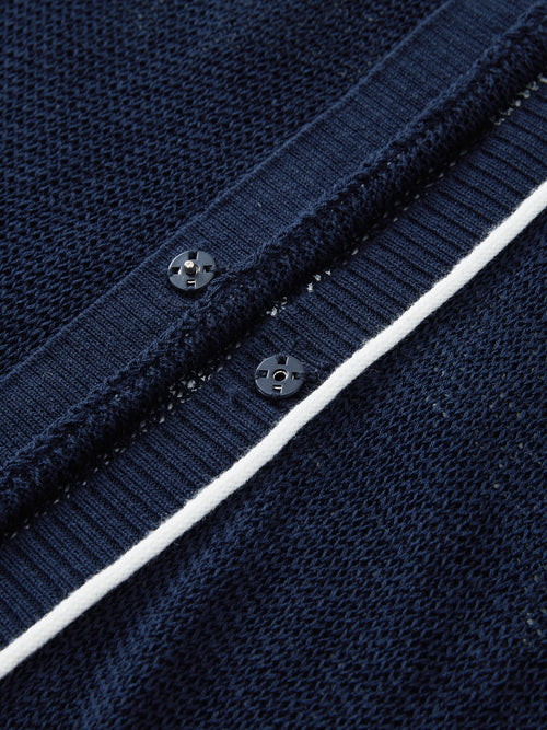 Cardigan imprimé creux