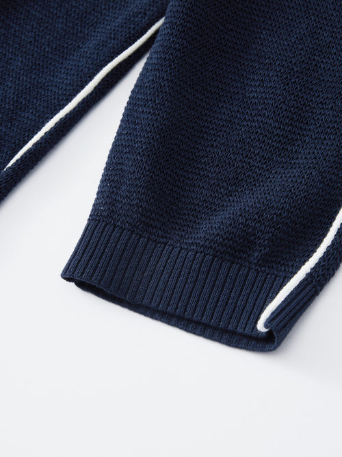 Cardigan imprimé creux