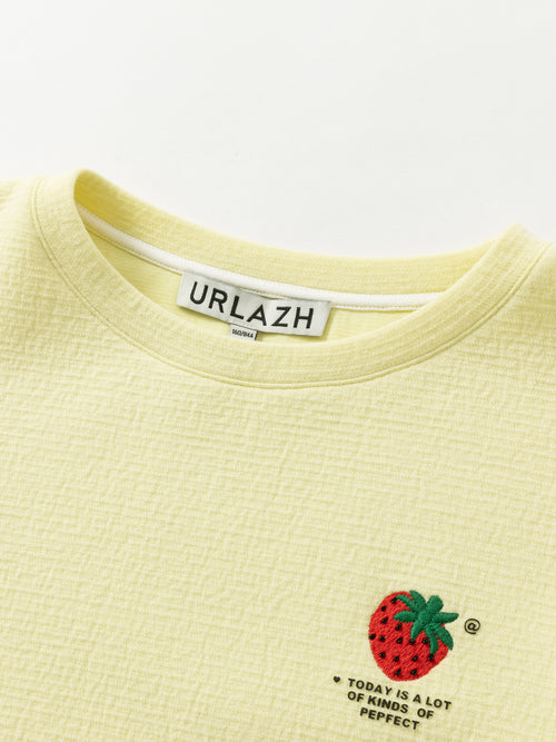 Sweat-shirt de costume jaune fromage