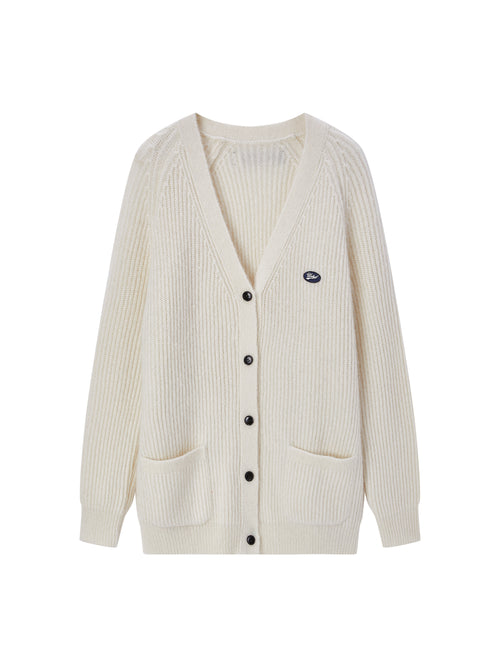Cardigan ample en tricot