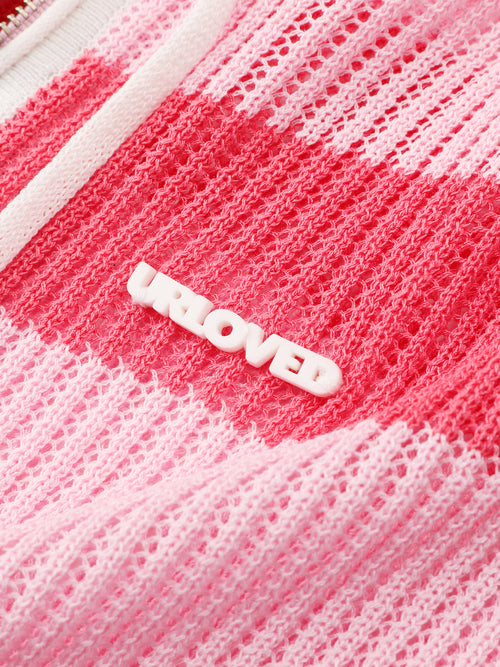 Cardigan Souvenirs Rose