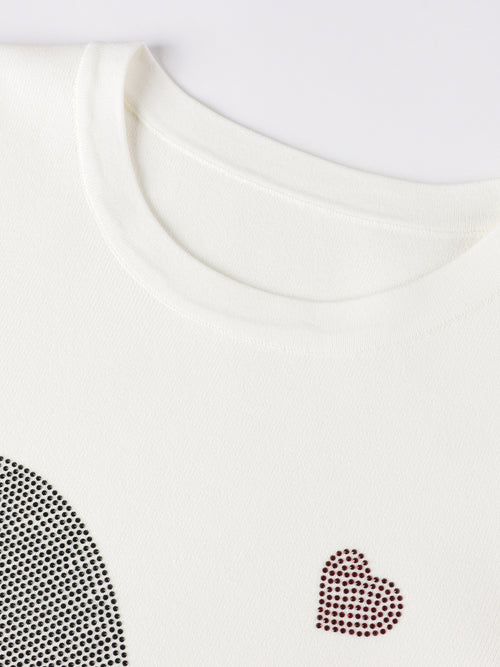 Roma Love White Bottom T-shirt