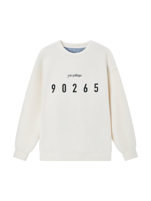 LA デニム スウェットシャツ