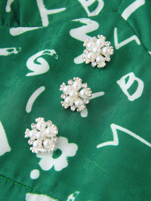 Floral Mini 'Peter Pan' Dress - Urlazh New York