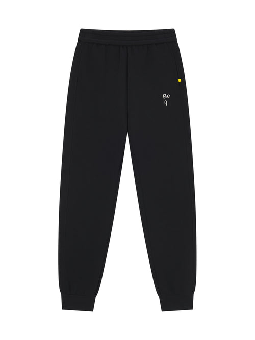 Pantalon sweat-shirt noir polyvalent
