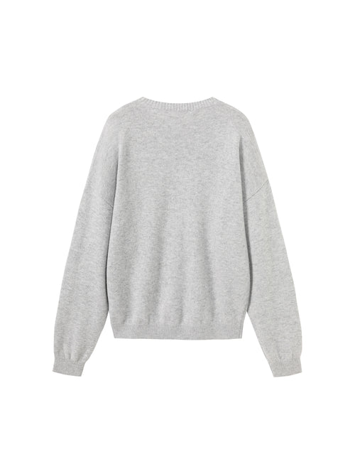 College Style Knit Pullover