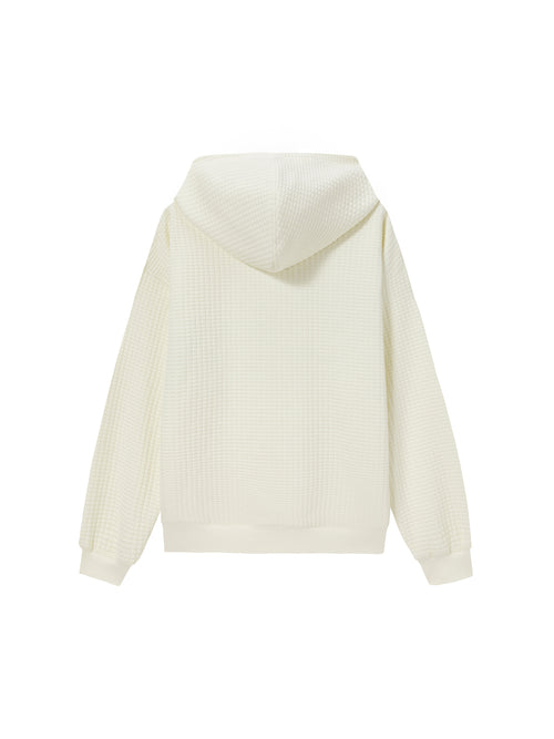 Sweat-shirt à capuche avec croquis de chat