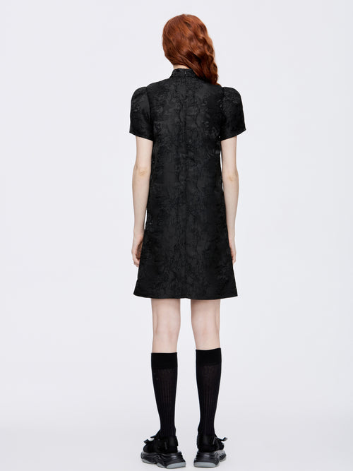 'Cherry Qipao' Minidress - Urlazh New York