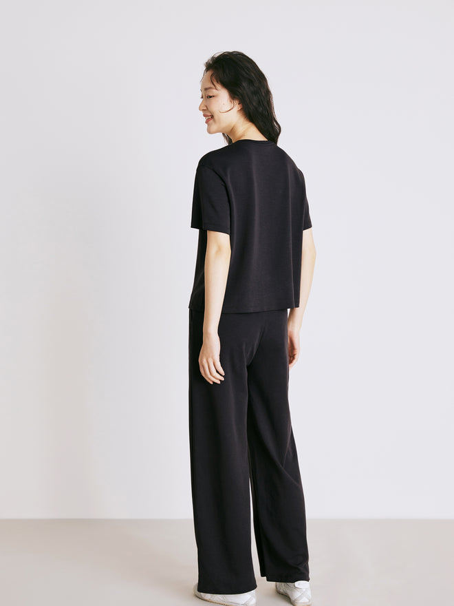 Pantalon ample classique à jambes larges