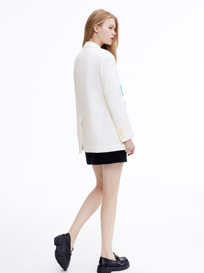 Sequined 'Tiger Queen' Blazer - Urlazh New York