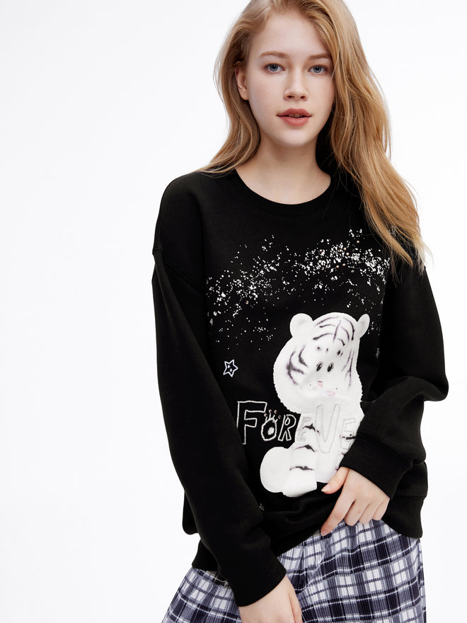'Forever' Tiger Sweatshirt - Urlazh New York