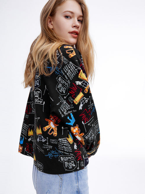 Tiger Graffiti Sweatshirt - Urlazh New York