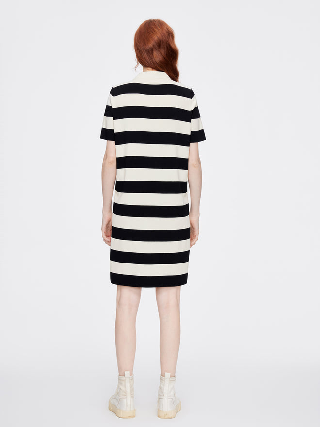 Nautical Logo Polo Dress - Urlazh New York