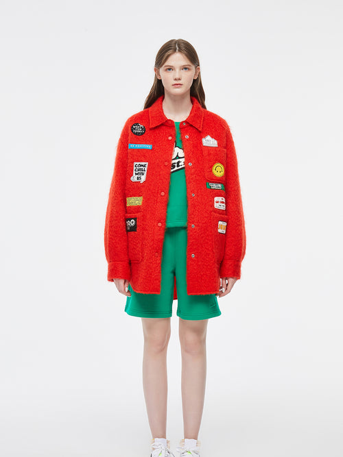 Veste de corvée en mohair Optimism & Positivity