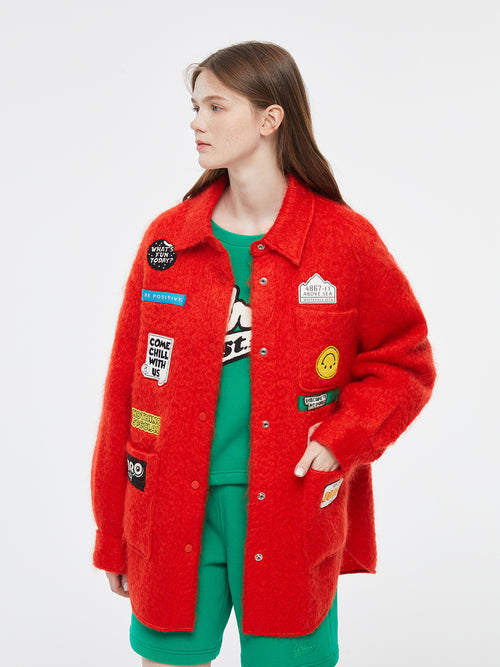 Veste de corvée en mohair Optimism & Positivity