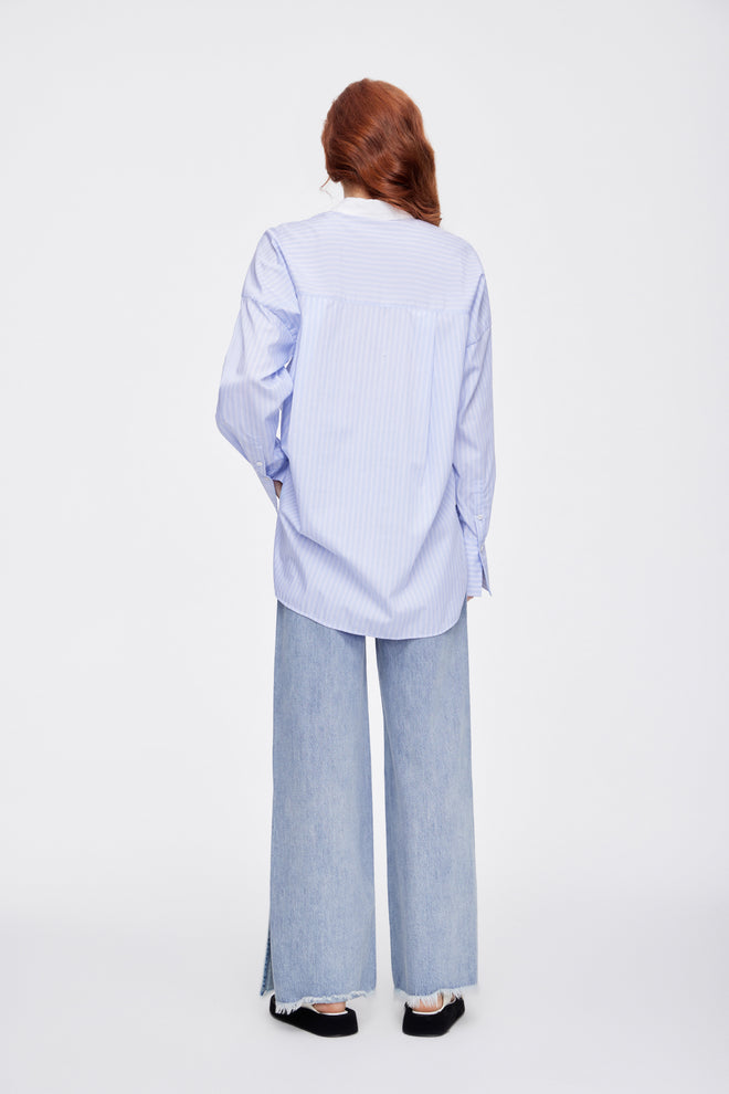 Split Frayed Comfy Jeans - Urlazh New York