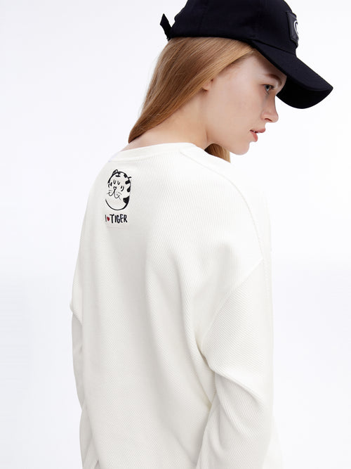 Sequin 'Tiger Queen' Sweatshirt - Urlazh New York