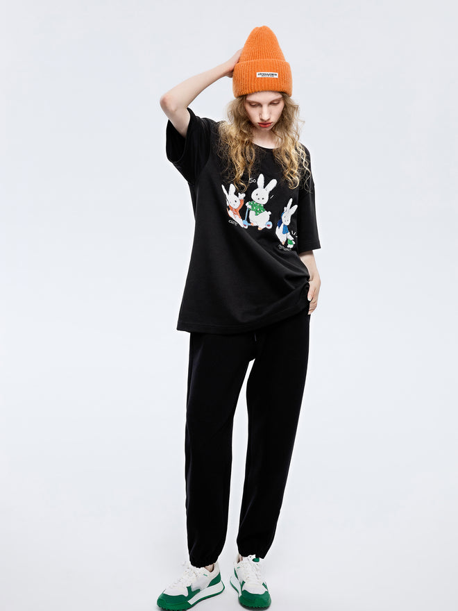 T-shirt trio de lapins