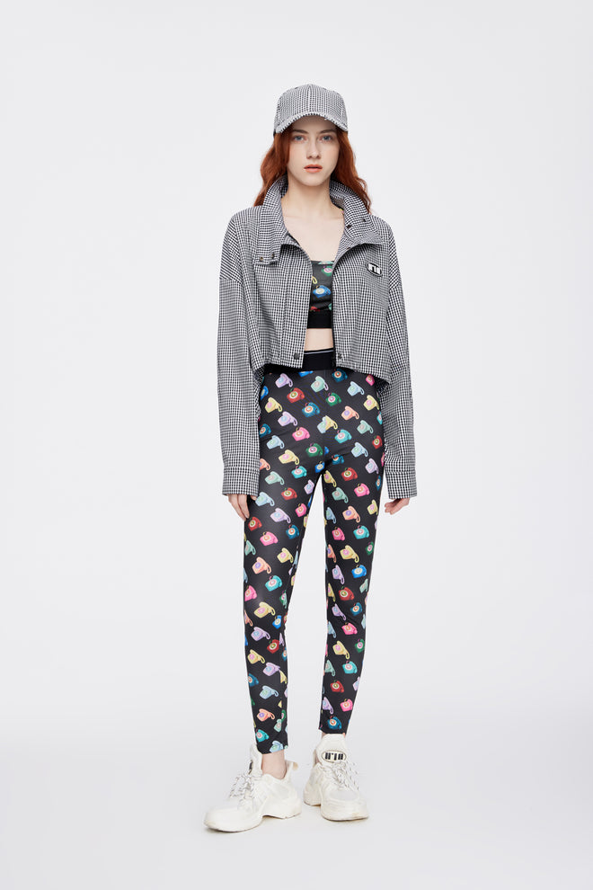Vintage 80's Multi-Phone Legging - Urlazh New York