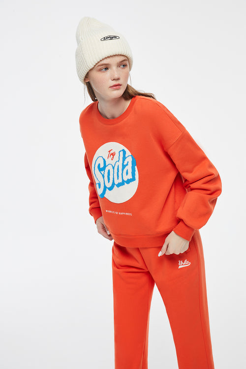 オレンジソーダスウェットパンツ