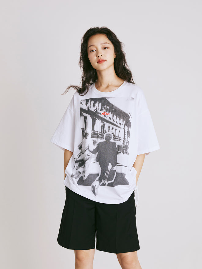 'Escape' Patchwork Tee