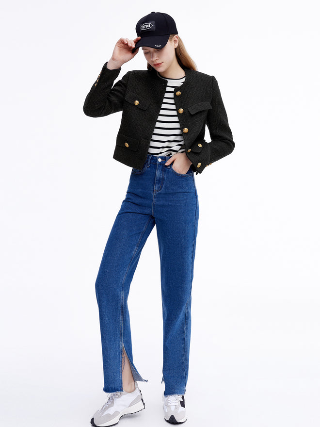 Split-Hem 'Paris' Jeans - Urlazh New York