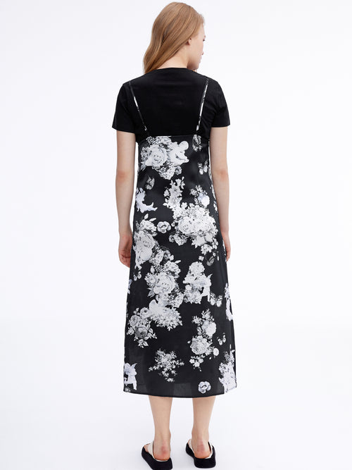 ROMA Floral Slip Dress - Urlazh New York