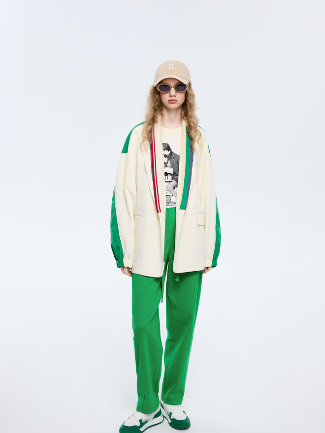Blazer de survêtement à blocs de couleurs Evelyn