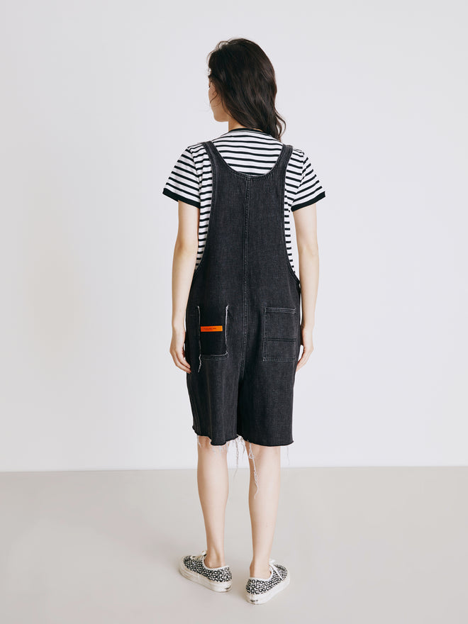 Charcoal Strappy Pants