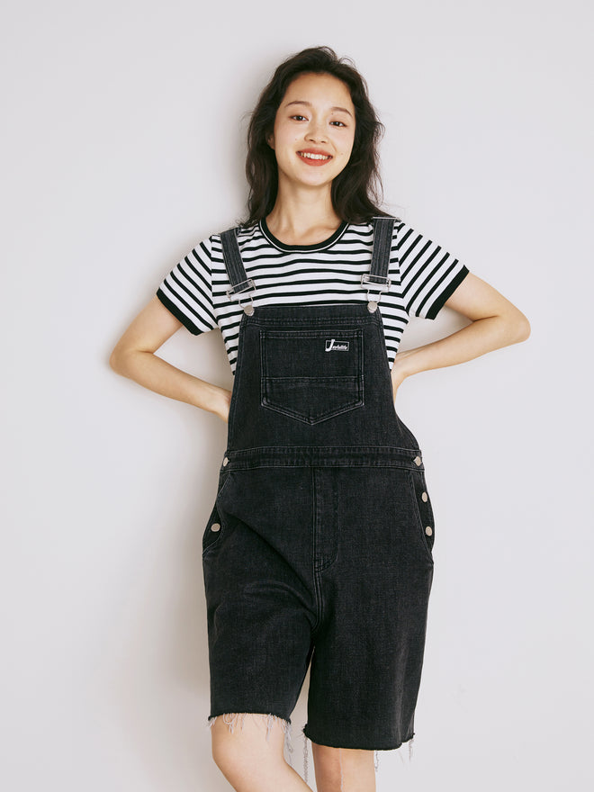 Charcoal Strappy Pants