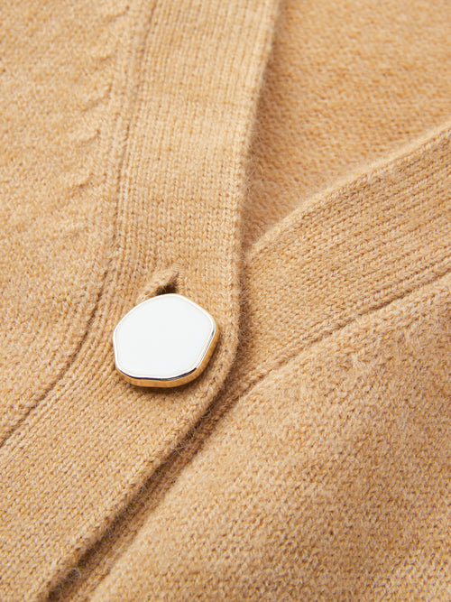 Threaded Daisy Wool Cardigan