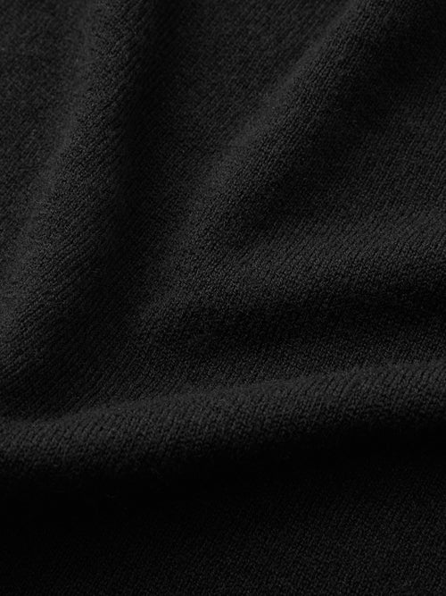 Black U-cat Wool Sweater