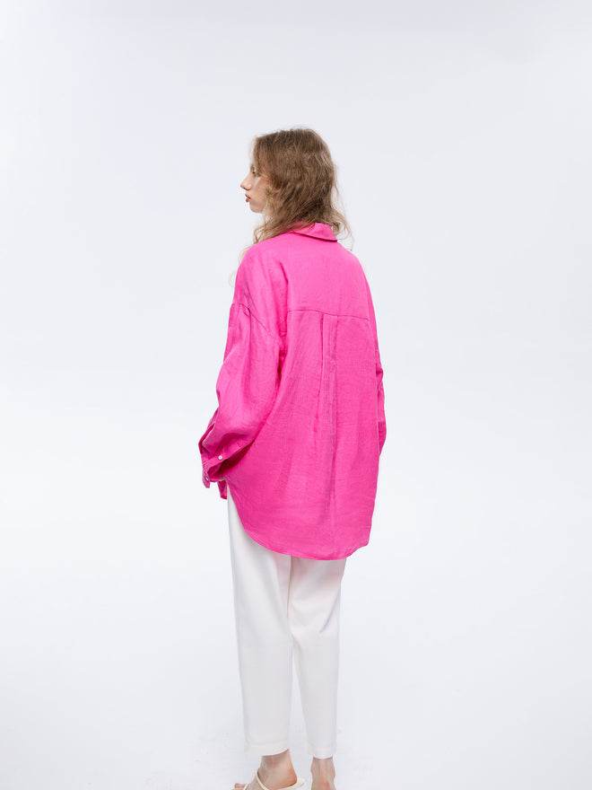 Lana Flax Oversized Blouse