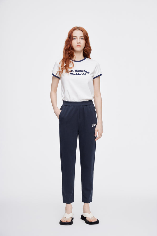 Navy Blue 'URLA' Sweatpants - Urlazh New York