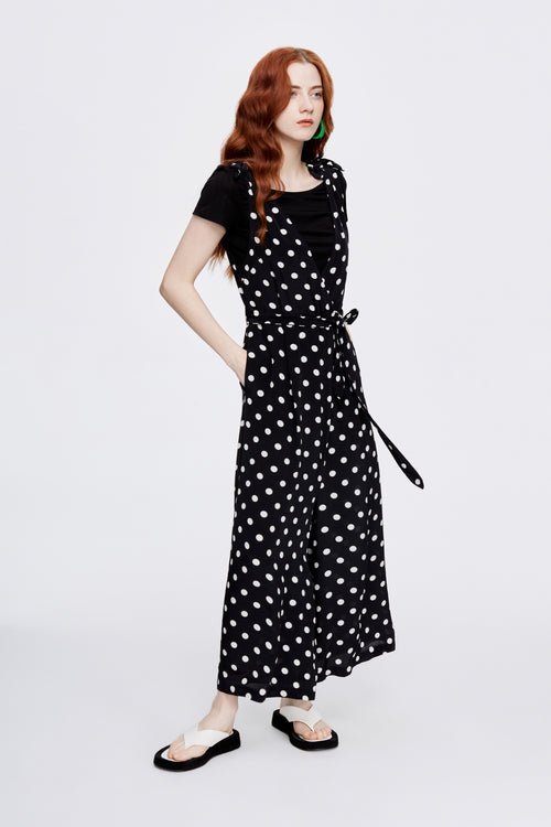 Vintage Polka Dot Jumpsuit - Urlazh New York