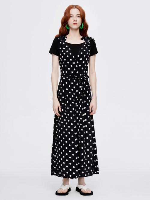 Vintage Polka Dot Jumpsuit - Urlazh New York