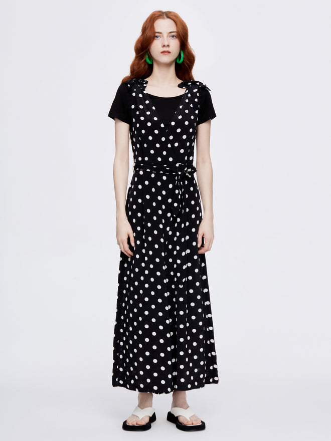 Vintage Polka Dot Jumpsuit - Urlazh New York