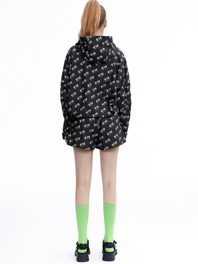 Multi Logo Trackstar Shorts - Urlazh New York