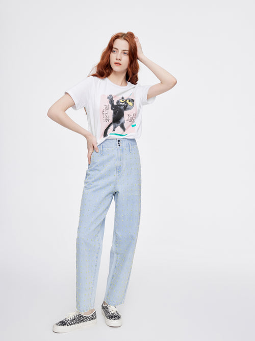 'Dandelion' Crystal Jeans - Urlazh New York