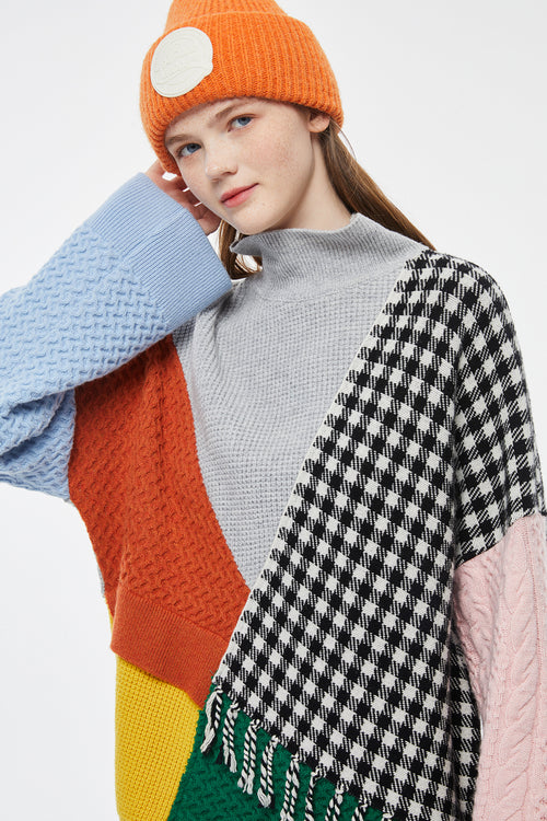 Sonny' Multi-Scarf Knit