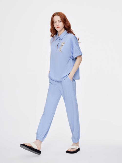 U-Cat Pull Leep Polo Shirt - Urlazh New York