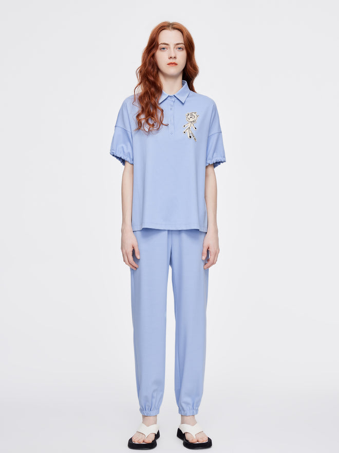 U-Cat Pull Leep Polo Shirt - Urlazh New York