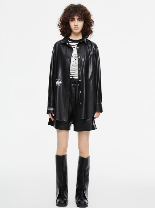 'Original' Vegan Leather Shacket